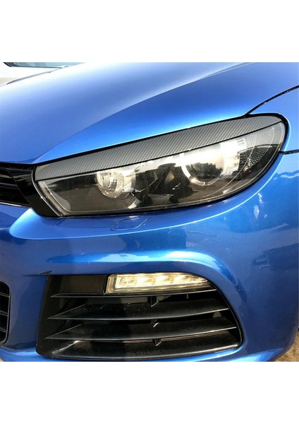 Vw Scirocco R Gts 2008-2017 Için Araba Far Lambası Kaş Çıkartması Far Kaplamaları (Yurt Dışından) fırsatları