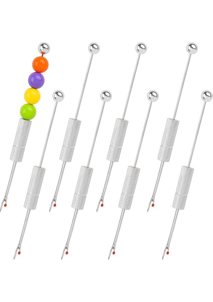 8 Paket Boncuklu Iplik Kesici Dikiş Sökücü Dikiş Metal Nakış Çıkarma Aleti Giysiler Için Boncuklu Etiket Çıkarıcı Kendin Yap (Yurt Dışından)