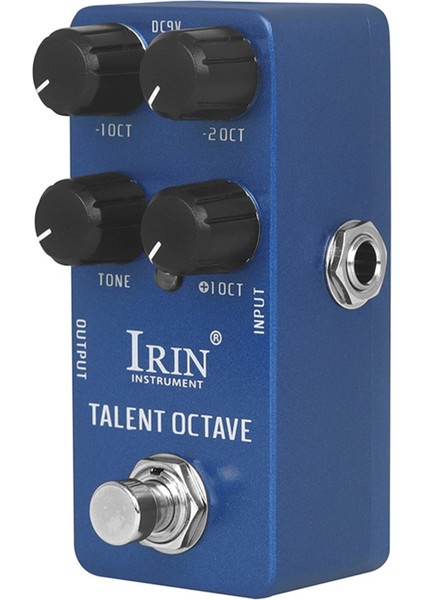 Irın Rs-19 Talent Octave Gitar Efekt Pedalı 3 Oktav Ayrı Ses Efektleri True Bypass Pedalları Gitar Aksesuarları (Yurt Dışından)