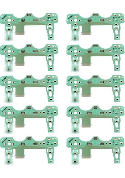 Sony Ps2 Kontrol Cihazı Için 10 Adet Devre Kartı Pcb Şerit Kablosu Iletken Film Joystick Tuş Takımı Esnek Kablo SA1Q43-A (Yurt Dışından)