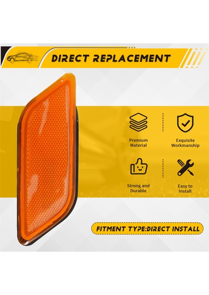 Mercedes Benz E-Serisi E350 E550 E63 2010-2013 W207 2078200321 2078200421 Için Araç Ön Yan Işaret Lambaları (Yurt Dışından) indirimleri