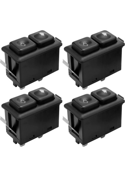 09/1986'DAN Itibaren Bmw E30 E24 E28 Için 4 Adet Aydınlatmalı Elektrikli Cam Tavan Anahtarı 61311381205 / 61 31 1 381 205 (Yurt Dışından)