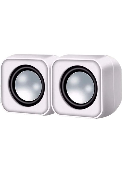 Jt 016 Dizüstü Bilgisayar Masaüstü Bilgisayar Mini Ses USB Kablolu Mini Hoparlör Multimedya 3D Surround Hıfı Ses Kalitesi Subwoofer (Yurt Dışından)