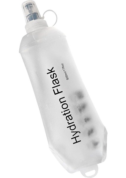 500 ml Yumuşak Matara, Hidrasyon Paketi Için Katlanabilir Tpu Yumuşak Su Şişesi, Yürüyüş, Bisiklet, Tırmanma Için Katlanabilir Su Şişesi (Yurt Dışından)