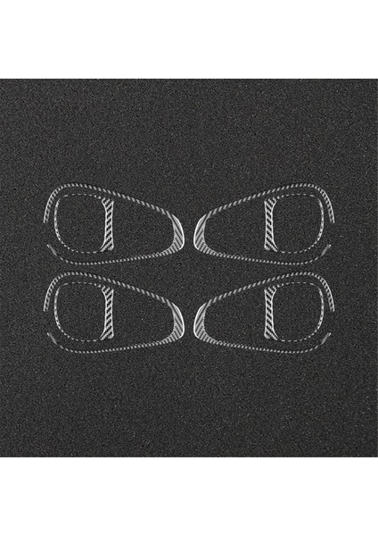 Fiat 500L 2014-2017 Yumuşak Karbon Fiber Araba Iç Kapı Kolu Çerçeve Kapağı Trim Sticker Iç Aksesuarlar (Yurt Dışından) indirimleri