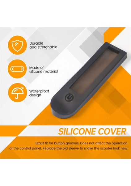 Ninebot Max G30 Gösterge Paneli Devre Kartı Kapağı Için Su Geçirmez Silikon Kılıf ve Çizilmeye Karşı Koruma (Yurt Dışından) indirimleri