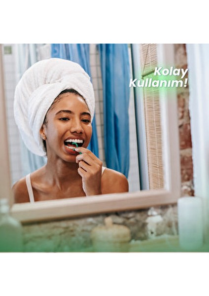 Kürdanlı Diş İpi Bakteri Plakını Etkin Şekilde Temizler 50 Adet fırsatları