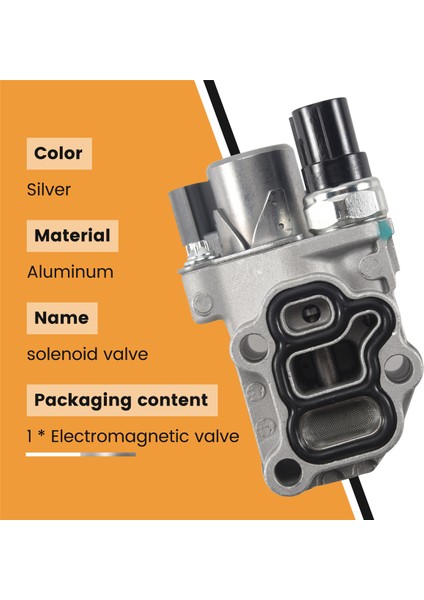 Honda Crv Accord Vtec Solenoid Makara Valfi Için Elektromanyetik Valf 15810-RAA-A03 (Yurt Dışından) fırsatları