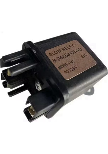 Isuzu 4bd1 6bd1 6bg1 4hk1 6hk1 Için Yeni Yüksek Kaliteli Ekskavatör Ön Isıtma Rölesi 24V 8-94258-014-0 8942580140 (Yurt Dışından) modelleri