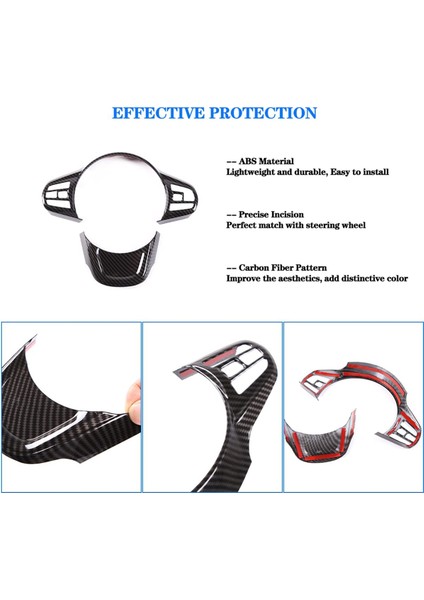 Toyota Supra gr A90 A91 2019-2022 Araç Direksiyon Simidi Kapağı Trim Koruma Paneli Çerçeve Çıkartması, Abs Karbon Fiber (Yurt Dışından) fırsatları