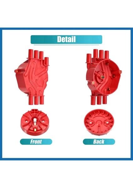 Chevrolet Blazer Gmc Savana 2500 Safari 4.3l 1996-2005 Için Araç Ateşleme Distribütör Kapağı ve Rotor Kiti 10452458 (Yurt Dışından) fırsatları