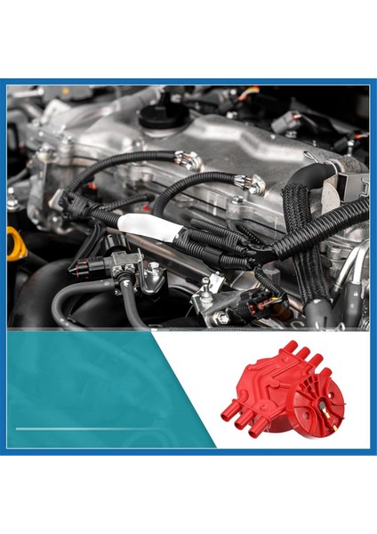 Chevrolet Blazer Gmc Savana 2500 Safari 4.3l 1996-2005 Için Araç Ateşleme Distribütör Kapağı ve Rotor Kiti 10452458 (Yurt Dışından) indirimleri