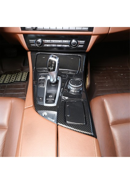 Bmw 5 Serisi F10 2011-2017 Lhd Orta Konsol Vites Paneli Kapağı Döşeme Iç Aksesuarları (Abs Karbon Fiber) (Yurt Dışından) fiyatları