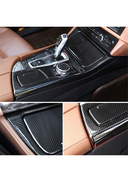 Bmw 5 Serisi F10 2011-2017 Lhd Orta Konsol Vites Paneli Kapağı Döşeme Iç Aksesuarları (Abs Karbon Fiber) (Yurt Dışından) modelleri