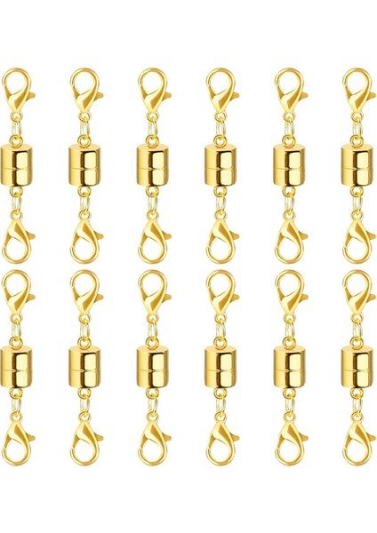 Çift Istakoz Tokalı Manyetik Kolye Takı Tokaları ve Kapatmaları, Kolyeler için Manyetik Takı Tokaları (Yurt Dışından)