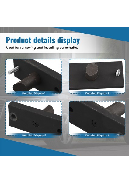 Vw Audi 2.0l Turbo Motor Için Eksantrik Mili Kelepçesi Kilitleme Zamanlama Aleti T10252 (Yurt Dışından) fırsatları