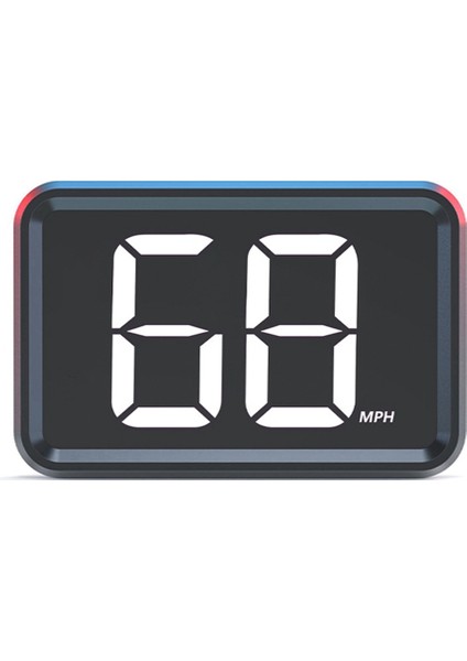Gps Hud Araba Elektroniği Dijital Hız Göstergesi Araba Motosiklet Hd LED Aksesuarları Mph (Yurt Dışından)