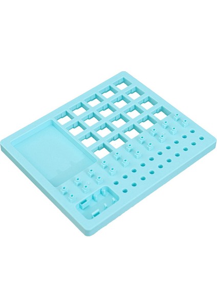 Klavye Anahtarları Yağlama Pedi Gürültü Azaltma Kitleri Sıcak Değiştirilebilir Mekanik Klavye Için Sessiz Pedler Gök Mavisi (Yurt Dışından)