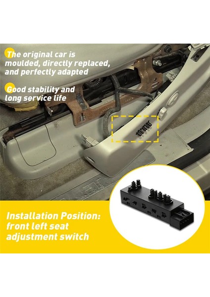 Cadillac Chevrolet Gmc Buick 10-13 Koltuk Ayar Kontrol Anahtarı Için 25974715 12451498 Ön Sağ Elektrikli Koltuk Anahtarı (Yurt Dışından) modelleri