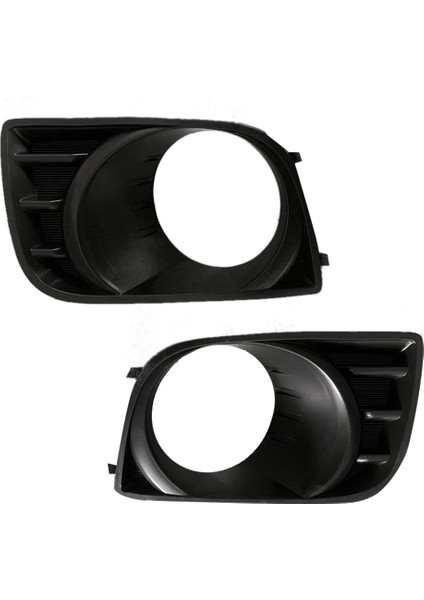 Toyota Sequoia 2008-2016 Sis Lambası Çerçevesi Için 1 Çift Araba Ön Tampon Sis Lambası Çerçevesi Kapağı 81482-0C021 81481-0C021 (Yurt Dışından)