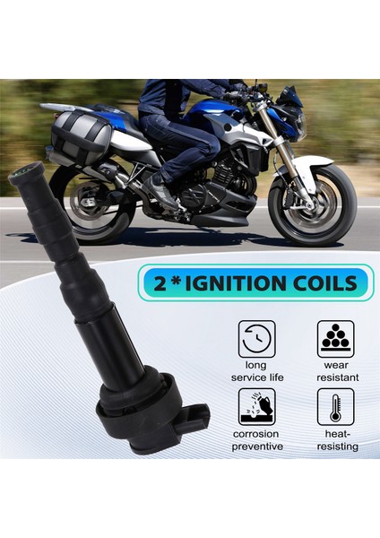 Bmw F 650 800 700 R Gs F650GS F650-GS Için 2 Adet 7715846-02 Ateşleme Bobini Yeni (Yurt Dışından) fırsatları