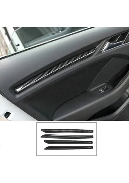 Audi A3 8V 2014-2018 Abs Iç Mekan Modifiye Aksesuarları Için Yeni Araç Iç Kapı Döşeme Şeritleri (Yurt Dışından) modelleri