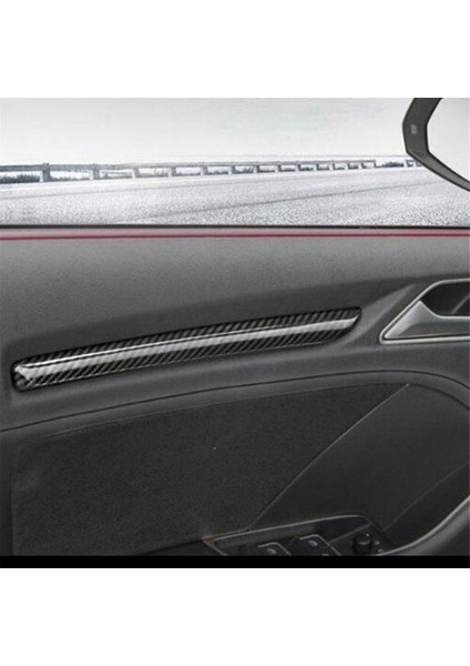 Audi A3 8V 2014-2018 Abs Iç Mekan Modifiye Aksesuarları Için Yeni Araç Iç Kapı Döşeme Şeritleri (Yurt Dışından) fırsatları