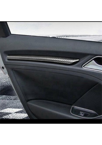 Audi A3 8V 2014-2018 Abs Iç Mekan Modifiye Aksesuarları Için Yeni Araç Iç Kapı Döşeme Şeritleri (Yurt Dışından) indirimleri