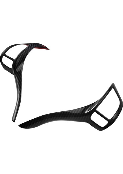 Nissan Qashqai J11 X-Trail Teana Altima 2013-2018 Karbon Fiber Direksiyon Simidi Anahtarı Düğme Kapağı Kapak Şerit Trim (Yurt Dışından) modelleri