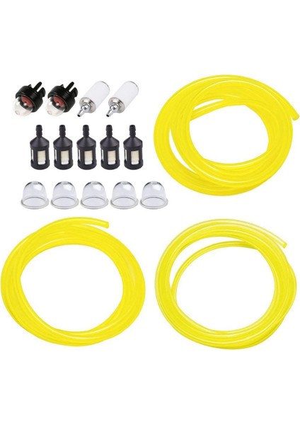 5 Feet 3 Boyutlu Yakıt Hattı Hortumu, Geçmeli Ampul, Pouland Ampul, Yakıt Filtresi Zama Stihl Poulan Weedeater Zanaatkar Husqvarna Giyotin Testere Üfleyiciye Uygun (Yurt Dışından)
