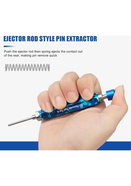 Molex .062 Inç ve .093 Inç Pim ve Soket Konnektörleri Için Molex Pim Çıkarma Aleti, 2 Adet Boru Tipi Çıkarma Çubuğu Takma Aleti (Yurt Dışından) fırsatları