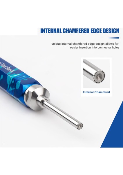 Molex .062 Inç ve .093 Inç Pim ve Soket Konnektörleri Için Molex Pim Çıkarma Aleti, 2 Adet Boru Tipi Çıkarma Çubuğu Takma Aleti (Yurt Dışından) indirimleri