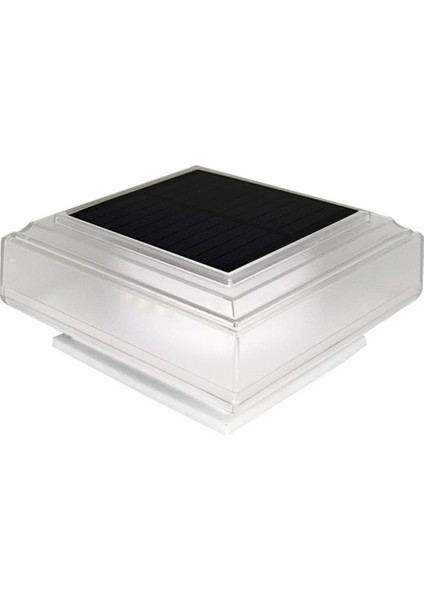Güneş Enerjili Direk Başlığı Işıkları Dış Mekan Güverte Çit Direk Işıkları Güneş Enerjili Su Geçirmez Çit Direk Işıkları (Yurt Dışından)