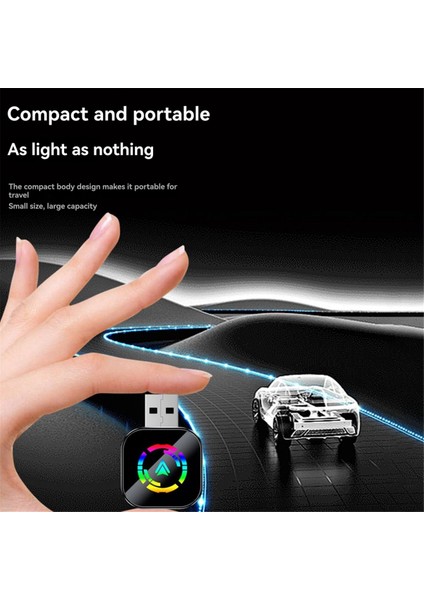 2'si 1 Arada Kablosuz Carplay Android Auto Aı Kutusu Tak ve Çalıştır USB Araç Dongle'ı Kablolu Carplay/android Otomatik Araç Için Bluetooth Wifi (Yurt Dışından) modelleri