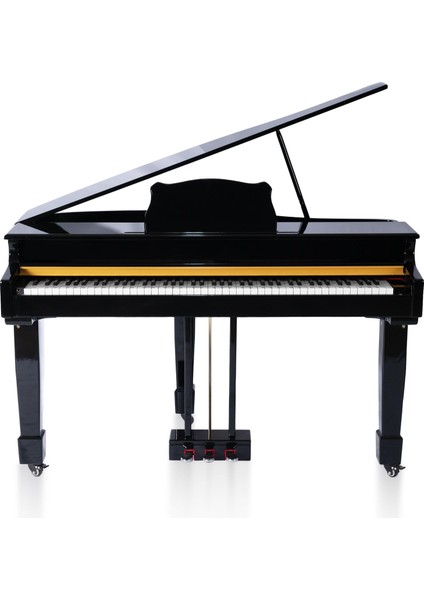 Jwin Sapphire SDP-700 Çekiç Aksiyonlu 88 Tuşlu Kuyruklu Dijital Piyano - Siyah indirimleri