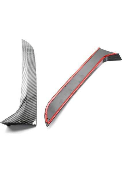 Arka Cam Yan Spoyler Yan Kanat Trim Kapağı Vw Tiguan Mk1 2007-2016 Kuyruk Rotor Deflektörü (Yurt Dışından) fiyatları