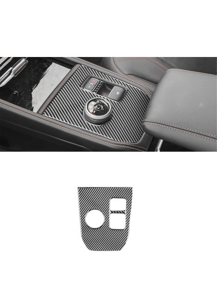 Ford Mustang Mach-E 2021-2024 Lhd Orta Konsol Vites Kolu Paneli Kapağı Döşeme Iç Aksesuarları Için Karbon Fiber (Yurt Dışından) modelleri