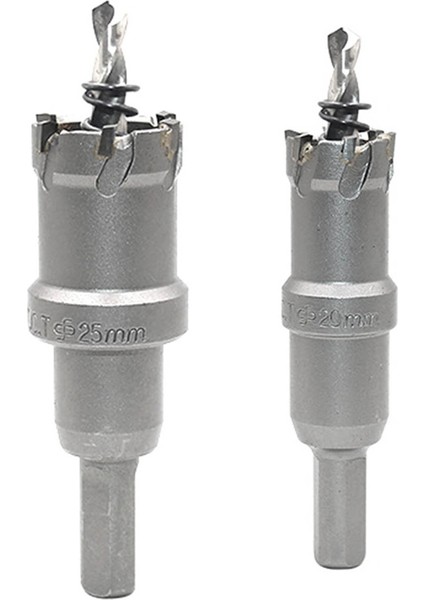 Adet 20MM 25MM Tct Delik Testeresi Tungsten Karbür Matkap Uçları Kobalt Kesici Paslanmaz Çelik Levha Demir Metal Delme Kesme (Yurt Dışından)