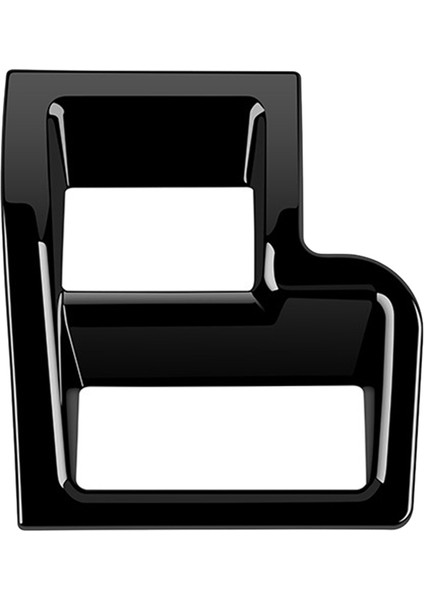 Suzuki Spacia 2017-2022 Rhd Için Parlak Siyah Araç Ön Sol Çok Işlevli Düğme Çerçeve Paneli Döşeme Çerçeve Kapağı Çıkartması (Yurt Dışından)