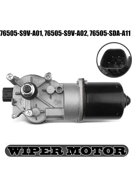 Honda Accord Acura Tl Pilot Mdx Tsx 2004-2008 Için Ön Cam Silecek Motoru 76505-S9V-A01 (Yurt Dışından) modelleri