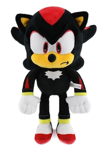 30CM Yeni Varış Sevimli Aksiyon Figürü Gölge Kirpi Peluş Oyuncak Pp Pamuk Sonic Peluş Oyuncaklar Noel Için Çocuk Hediye (Yurt Dışından)