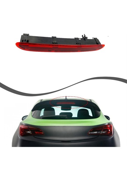13372164 1222330 Vauxhall Opel Astra J 2009-2016 Için Yüksek Monteli Fren Lambası Üçüncü Fren Lambası (Yurt Dışından) modelleri