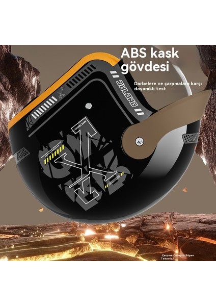 3c Beş Yıldızlı Motosiklet Kask Iç Itme Ayna Stili (Yurt Dışından) indirimleri