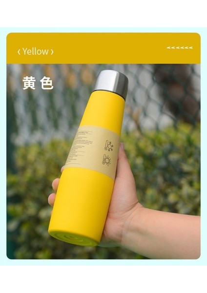 304 Paslanmaz Çelik Vakumlu Meşrubat Şişesi Açık Spor Su Şişesi (Yurt Dışından)