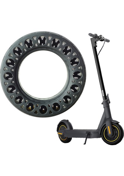 Ninebot Max G30 Elektrikli Scooter Için 10 Inçlik Kauçuk Katı Lastikler Petek Amortisör Sönümleme Lastiği Siyah (Yurt Dışından) modelleri