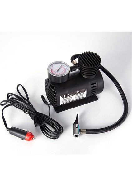 12V Küçük Araba Lastiği Hava Pompası Şişirme Cihazı, Arabalar, Bisikletler, Motosikletler ve Kayıklar Için 3 Iğneli Kablolu Elektrikli Hava Kompresörü (Yurt Dışından) fiyatları