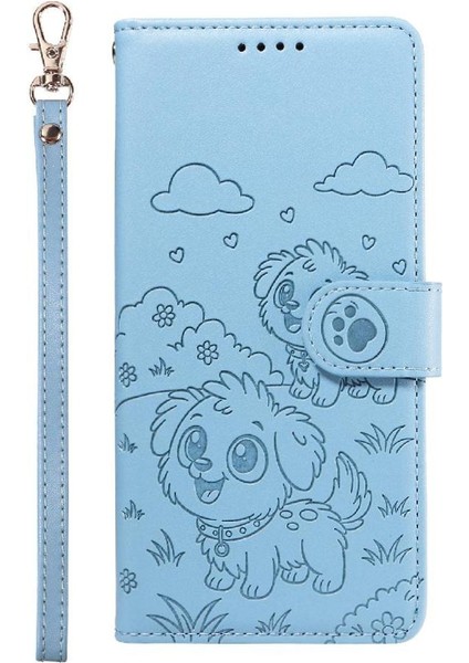 Xiaomi Redmi 13 4g Sevimli Karikatür Köpek Manyetik Deri Kapaklı Koruyucu Telefon Kılıfı Cüzdan Kart Tutucu Bilek Kayışı (Yurt Dışından) fiyatları