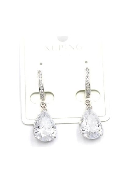 Damla Taşlı Küpe - Gümüş fiyatları