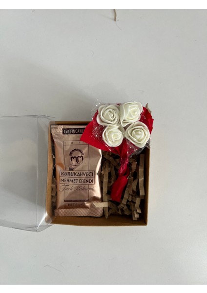 Sevgiliye Özel-Nişan-Kına-Söz Gibi Özel Günlerinizde Sevdiklerinize Hediye Edebiliceğiniz 10 Adet Çiçek ve Kahve Kraft Kutu modelleri