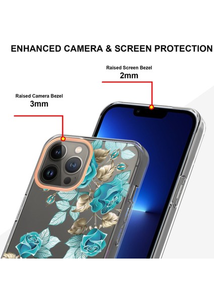 iPhone 15 Pro Için Çiçekler ve Bitkiler Tpu Kılıfı (Yurt Dışından) fırsatları